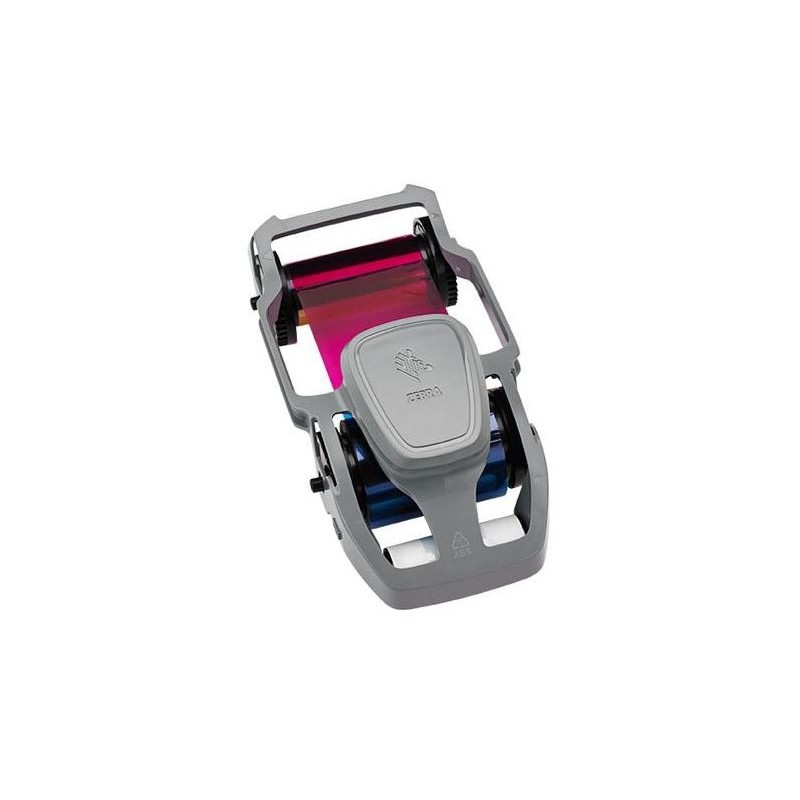 CINTA ZEBRA COLOR YMCKOK DOBLE PASADA DE NEGRO ZC300