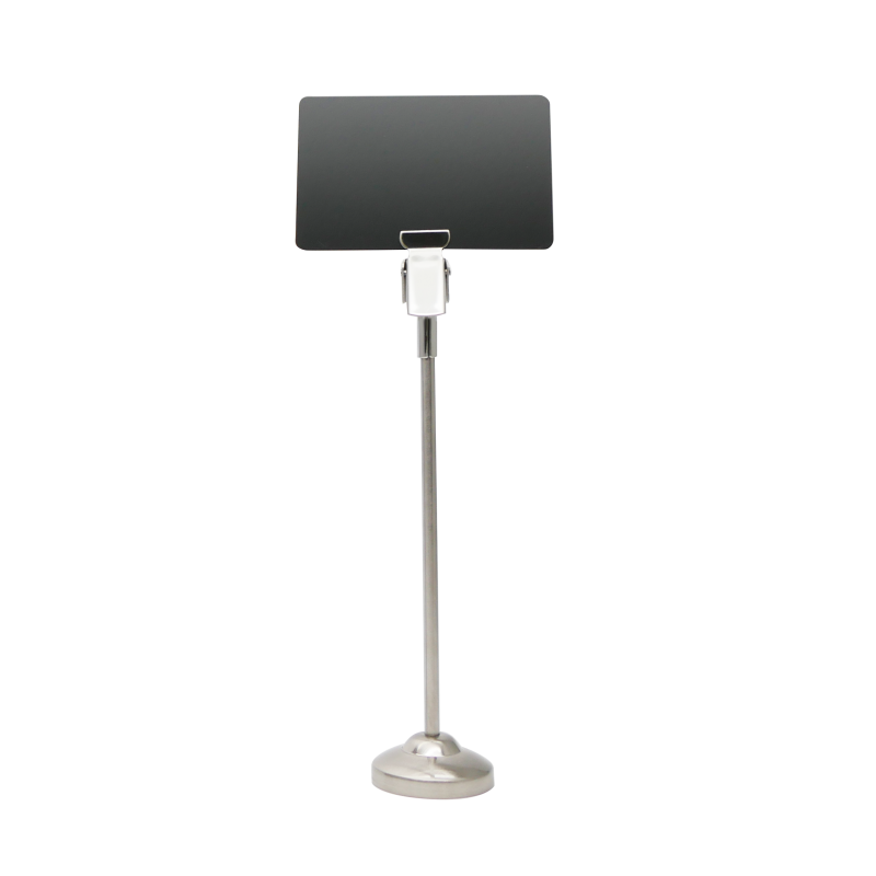 SOPORTE TARJETA PORTA PRECIOS METÁLICO 18cm 5UDS.