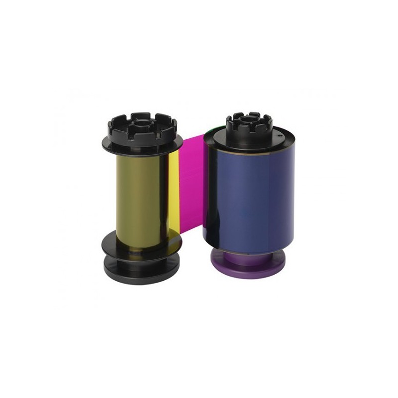 Evolis color ribbon (YMCK) retransfer