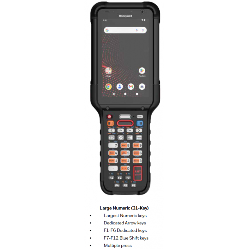 PDA Honeywell CK67 2D FlexRange 31