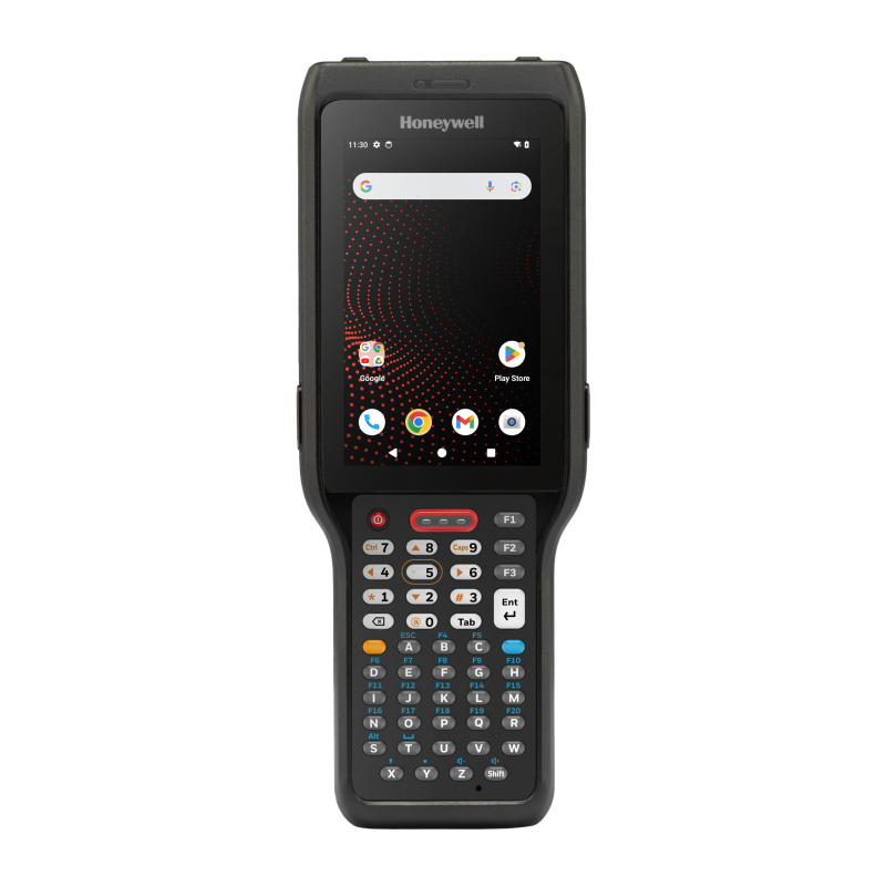Honeywell CK62, 2D, SR, 10.5 cm (4\'\'), Alfa, RTC, intercambio en caliente, USB-C, BT, Android, Kit (USB), GMS