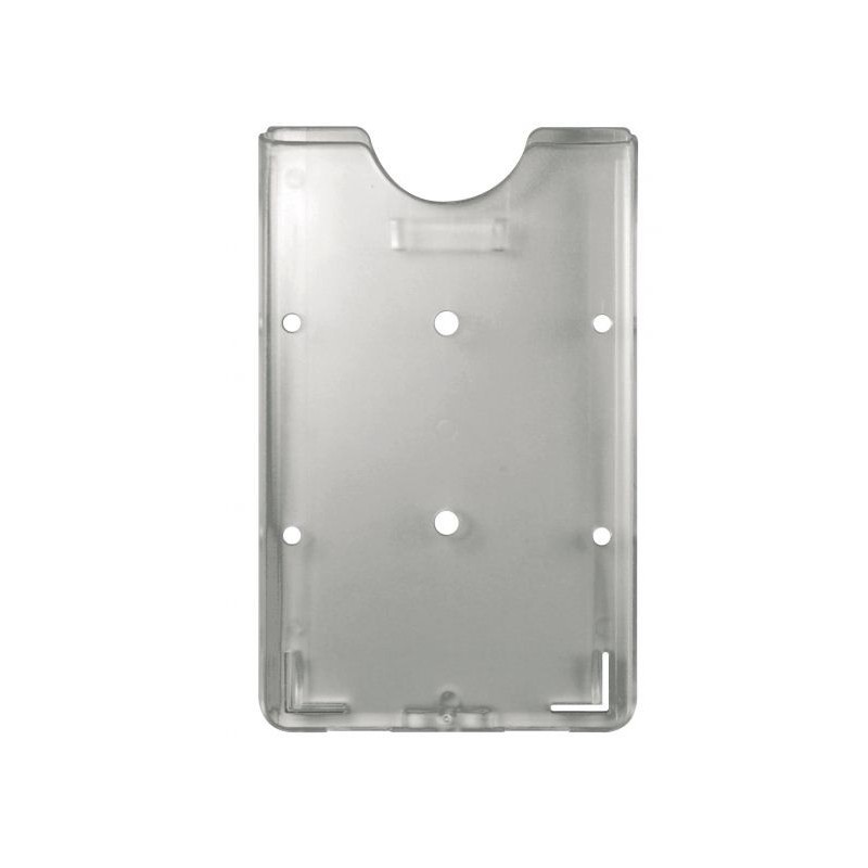 PORTA TARJETAS VERTICAL POLICARBONATO TRANSLÚCIDO PK 100 UDS