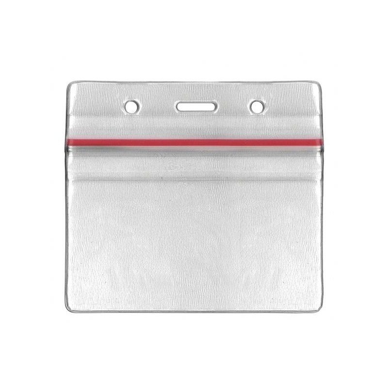 PORTA TARJETAS FLEXIBLE HORIZONTAL RESISTENTE AL AGUA PK 100 UDS