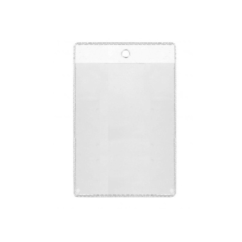 PORTA ACREDITACIÓN PARA TARJETA DE 90 X 120mm PK 100 UDS