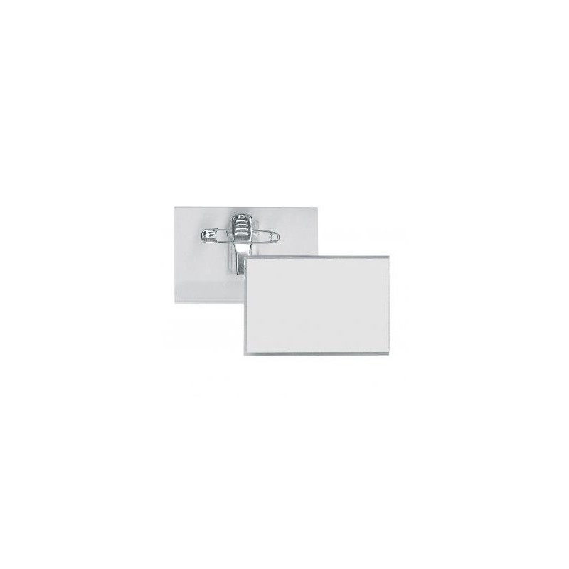 PORTA TARJETAS DE CONFERENCIA 75 X 40 mm PK 100 UDS