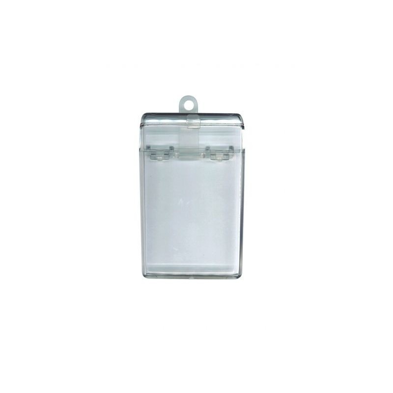 CAJA TRANSPARENTE 6,4 x 9 cm - NO SUMERGIBLE PK 10 UDS