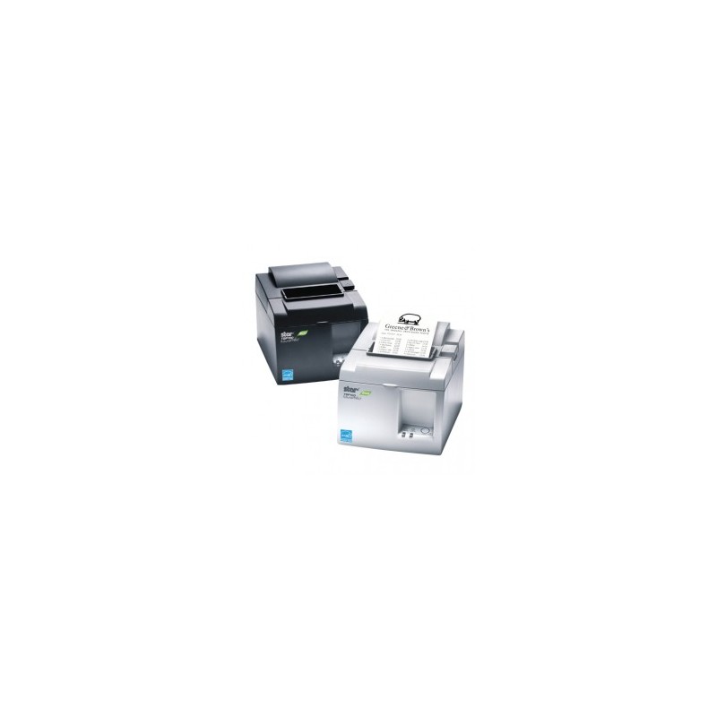 Star TSP143IIU+. USB. 8 puntos/mm (203dpi). Cúter. gris oscuro