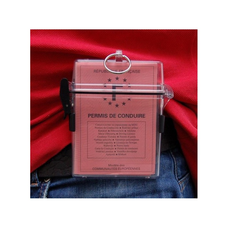 PINZA DE CINTURÓN PARA CAJA TRANSPARENTE PK 10 UDS