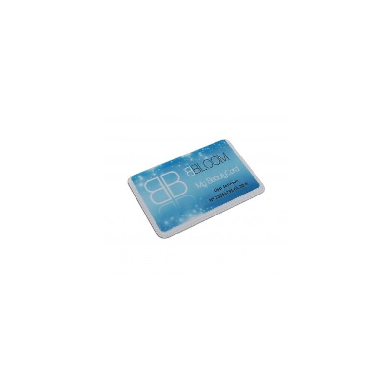 FUNDA FLEXIBLE DE PVC TRANSPARENTE ANVERSO BLANCA REVERSO PK 100 UDS