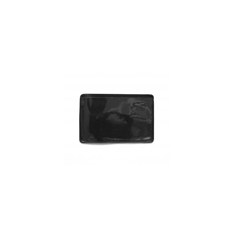 FUNDA FLEXIBLE DE PVC TRANSPARENTE ANVERSO NEGRO REVERSO PK 100 UDS