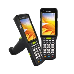 terminal Zebra MC3400 MC3450 con teclado y empuñadura