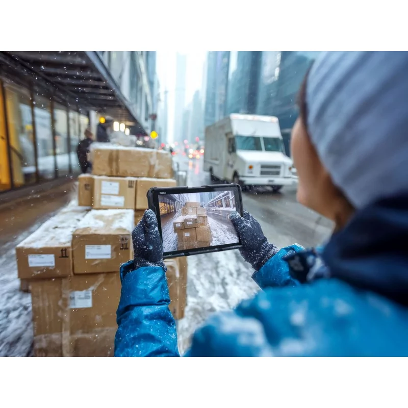 tablet industrial Zebra ET401 robusta Android con RFID