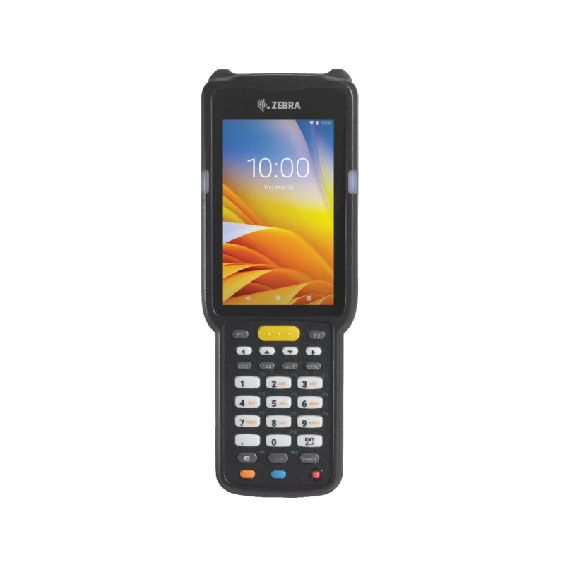 Zebra MC3300. 2D. SR. SE4750. USB. BT. Wi-Fi. NFC. alpha. IST. GMS. ext. bat.. Android