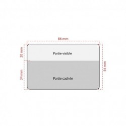 RACK DE PARED PARA 25 TARJETAS HORIZONTALES
