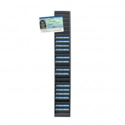 RACK DE PARED PARA 25 TARJETAS IDENTIFICATIVAS