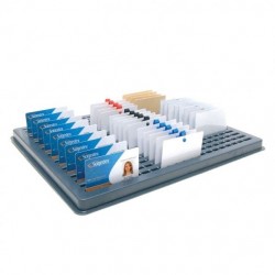 PACK DE 10 BANDEJAS CON CAPACIDAD PARA 76 TARJETAS