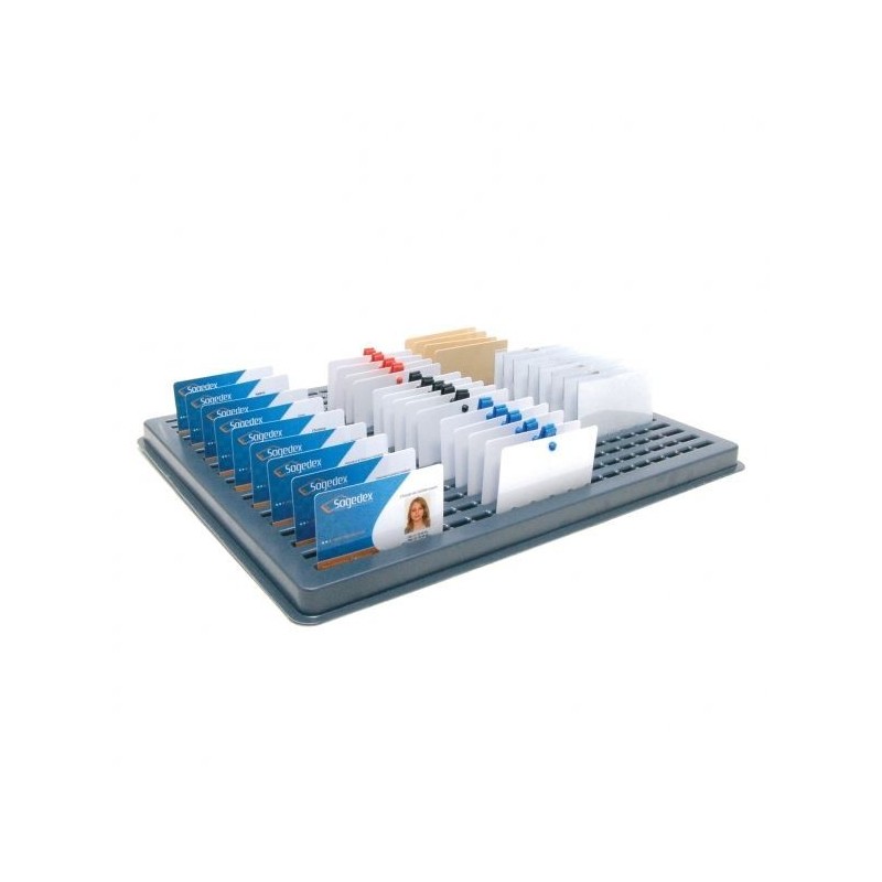PACK DE 10 BANDEJAS CON CAPACIDAD PARA 76 TARJETAS