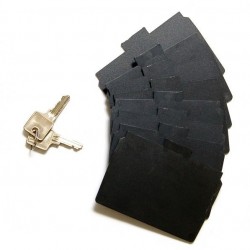 ESTUCHE DE SEGURIDAD CON CERRADURA Y LLAVE