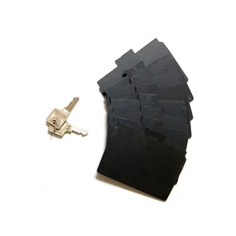 ESTUCHE DE SEGURIDAD CON CERRADURA Y LLAVE